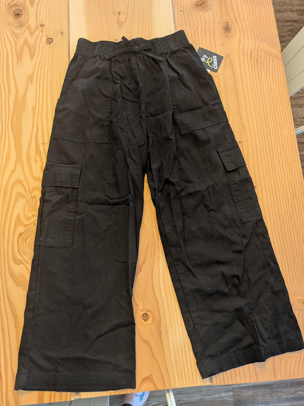 art class Black Elastic Waist Casual Pants